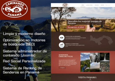Caminando Panamá – Website
