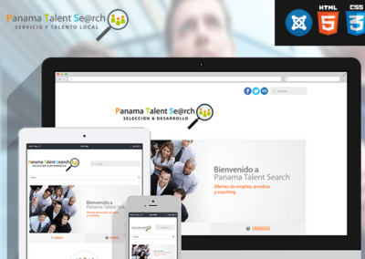 Panama Talent Search – Website