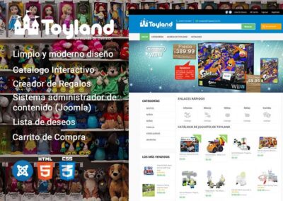 Toyland – Website